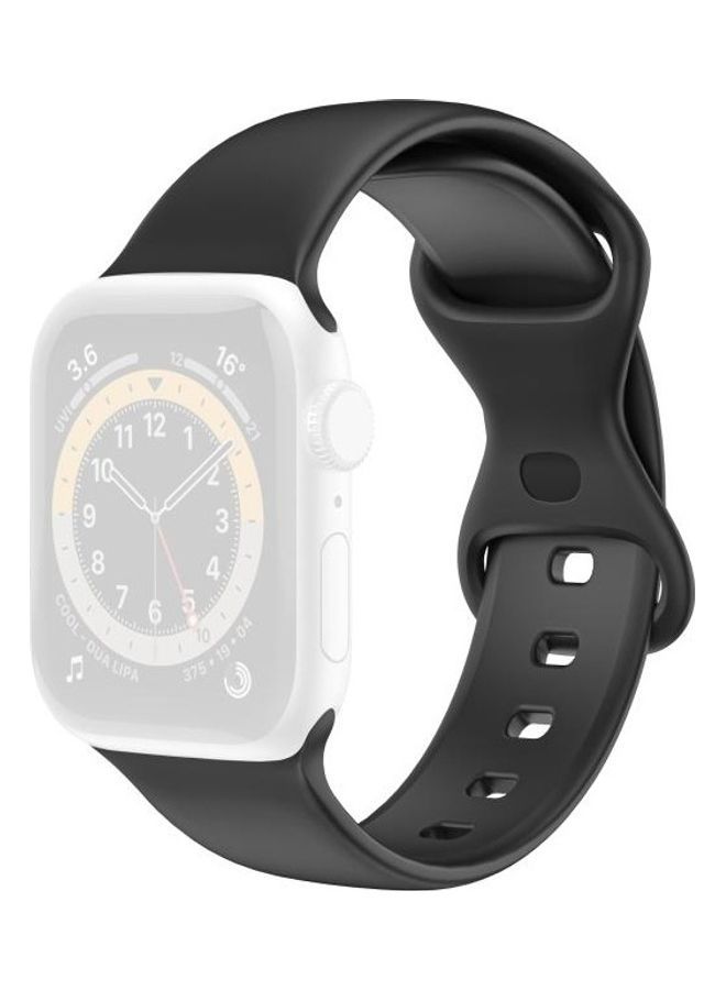 نيبمينينت سوار بديل لساعة أبل أسود - Image 2