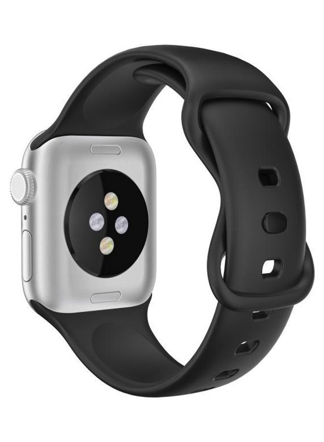 نيبمينينت سوار بديل لساعة أبل أسود - Image 3