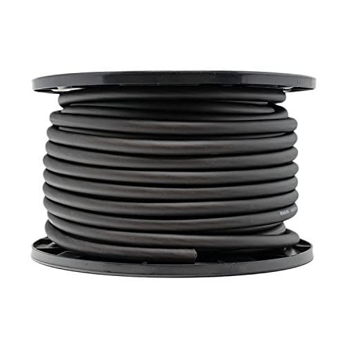 SoundBox Connected 4 Gauge Black Amplifier Amp Power/Ground Wire 100 Feet Superflex Cable 100' Spool - Image 3