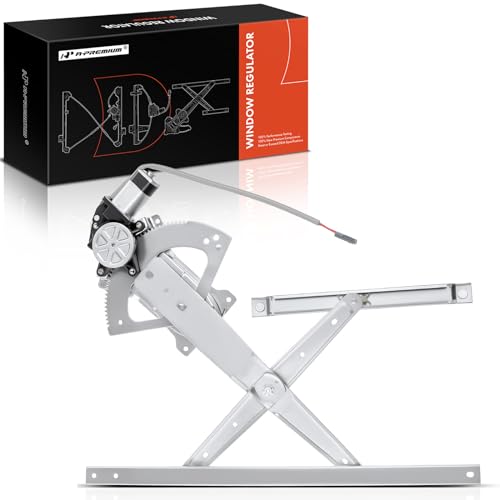 A-Premium Power Window Regulator with Motor Compatible with Ford Explorer Sport Trac 01-05 Mazda Navajo Mercury Mountaineer 1997-2001 Front Right Passenger Side - Image 1