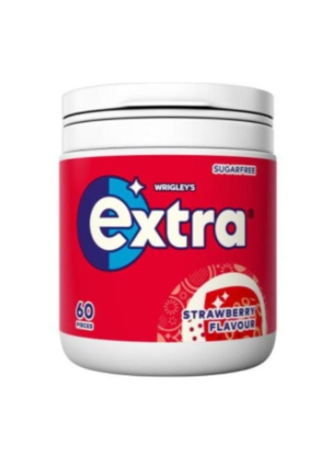 Extra علكة بنكهة الفراولة خالية من السكر - Image 1
