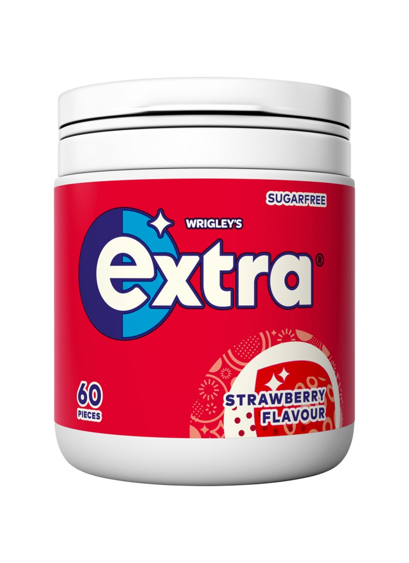 Extra علكة بنكهة الفراولة خالية من السكر - Image 1