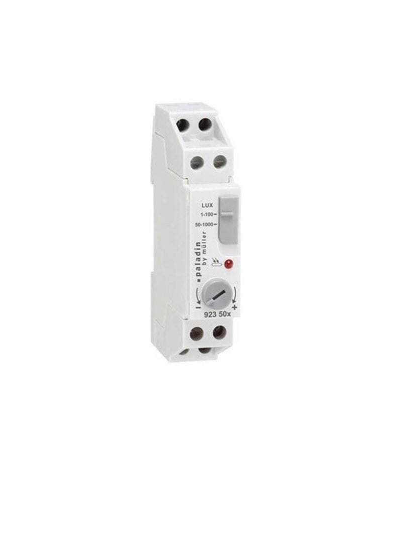 Muller Analog Twilight Switch w Panel Sensor 230V Din Rail Type - Image 1