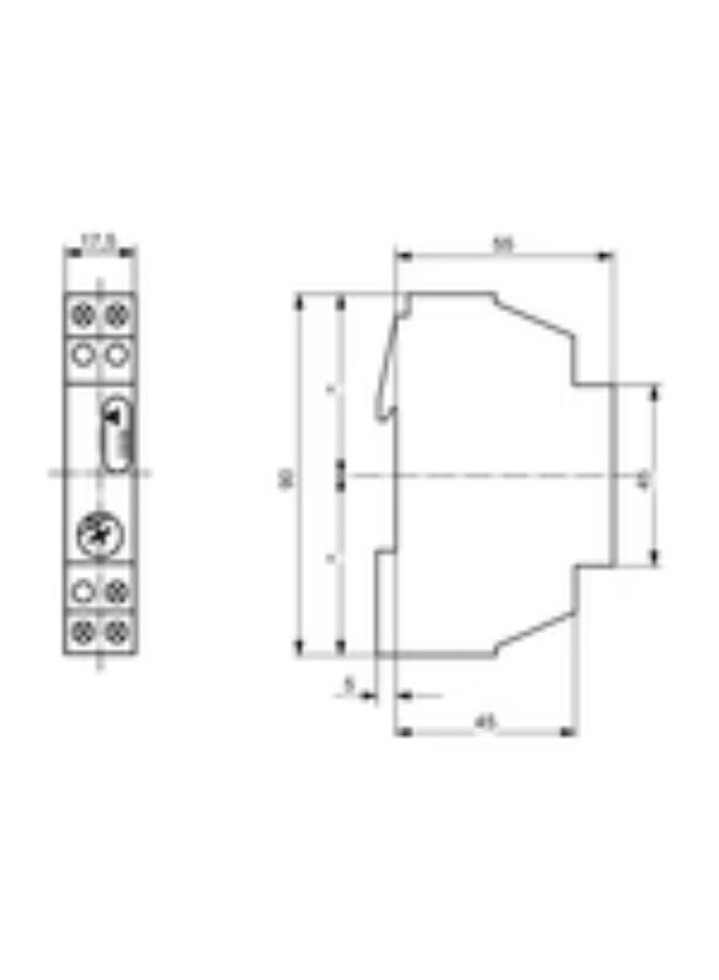 Muller Analog Twilight Switch w Panel Sensor 230V Din Rail Type - Image 3