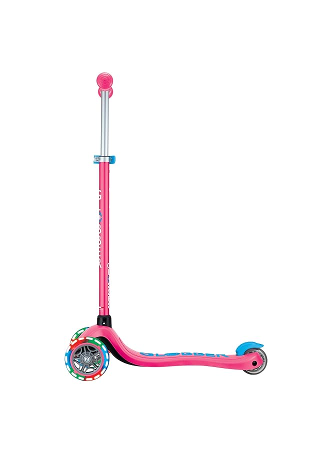 GLOBBER Primo Plus Lights Fuchsia/Sky Blue - Image 2