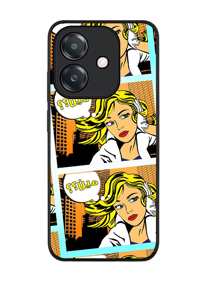 Stylizedd For Oppo A5i Case,Slim fit Camera Protection, Shockproof Thin Phone cover  - Meen (Comic Strip)