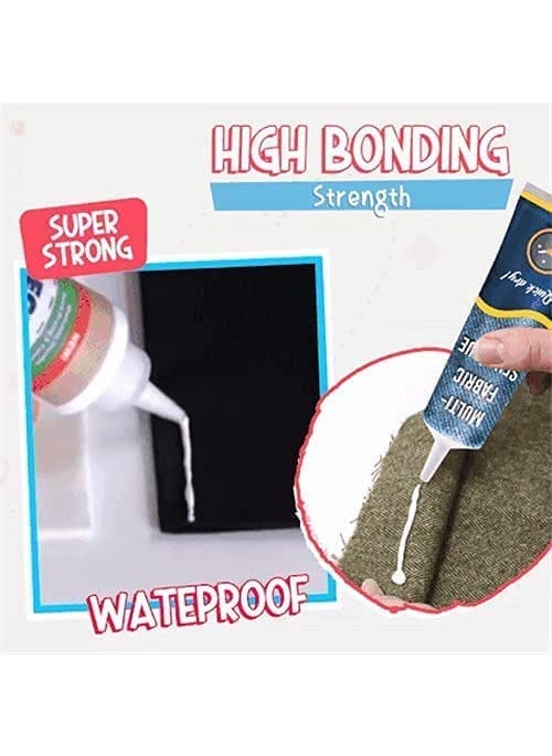 Shri RaghuviR Glow Shri RaghuviR Glow Sewing Glue UltraStick Sew Glue Multi Fabric Liquid Glue for Jeans Clothing Leather Fast Tack Dry Sew Glue  - Image 5