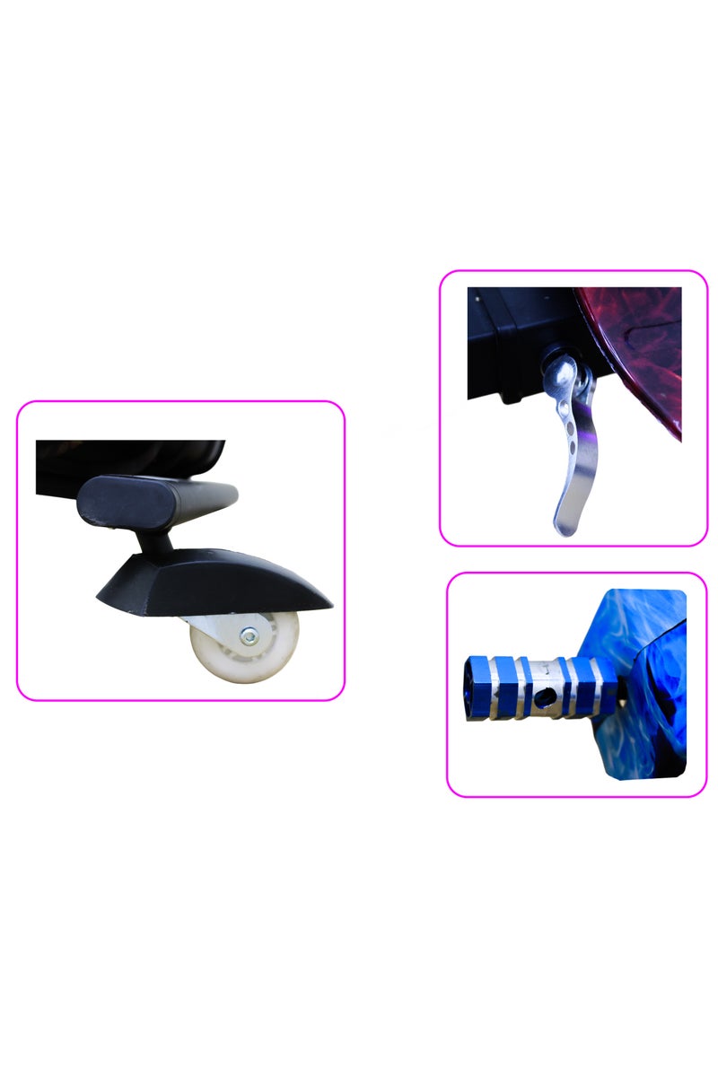 Leaders Drifting Electric Scooter Ice and Fire Mini 250W Motor 36V Battery 6 Inch Tires for Kids and Beginners - Image 4