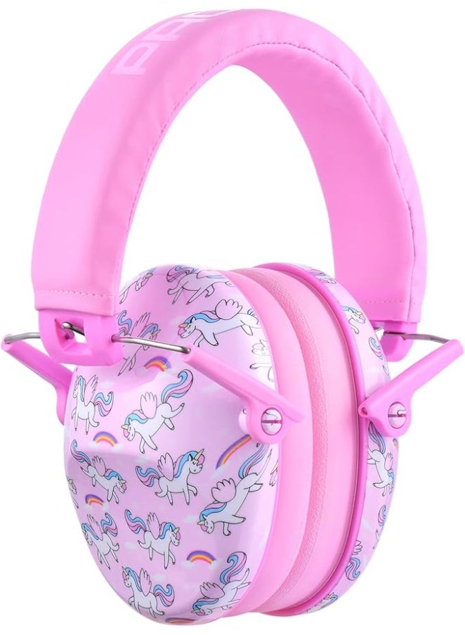 PROHEAR 032 Kids Ear Protection - Noise Cancelling Headphones Ear Muffs for Autism, Toddlers, Children - Pink - Image 1