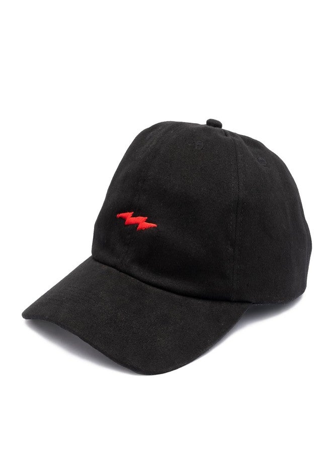 Supervek Black Dad Cap - Soft Crown Everyday Essential Travel Cap - Relaxed Fit for Men & Women - Adjustable Strap - Stylish Caps for Men Original - Perfect for Summer, Streetwear & Travel - Image 4