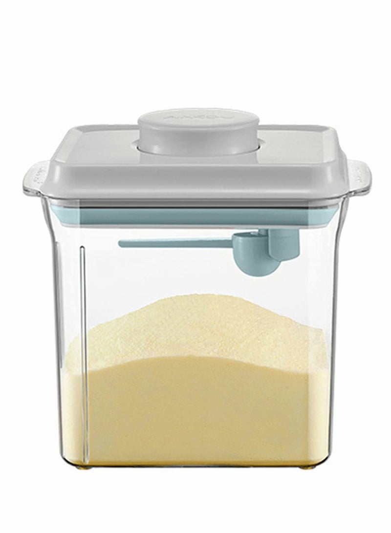 Excefore Baby Milk Powder Dispenser, Portable Milk Powder Food Storage Containers with Lid New Born Milk Powder Box - Image 1