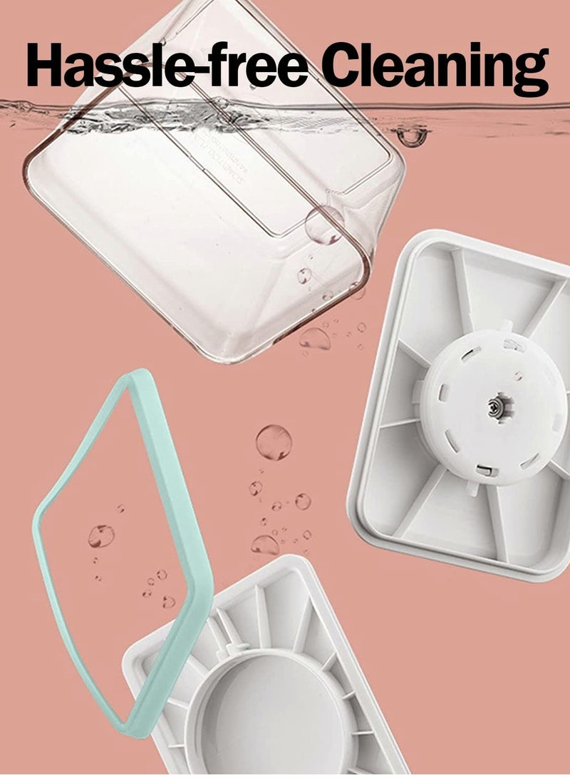 Excefore Baby Milk Powder Dispenser, Portable Milk Powder Food Storage Containers with Lid New Born Milk Powder Box - Image 5