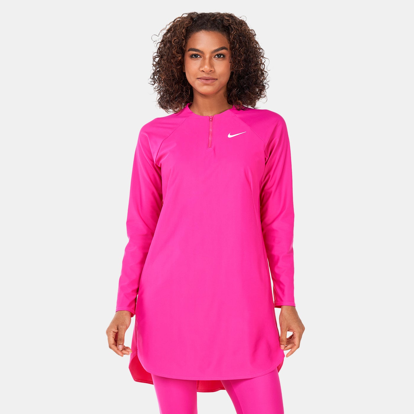 nike victory full coverage swim tunic