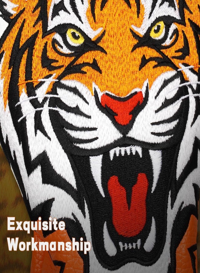 Big Crazy Funny Driver Headcover, Golf Head Covers, Tiger Design and Exquisite Workmanship, Waterproof Golf Club Head Covers, Club Protective, Golf Accessory and Gift for Men and Women - Image 5