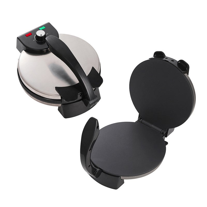 CME Electric Crepe and Pancake Maker, 1500W, 25cm Non-Stick Griddle for Roti and Spring Rolls - Image 5