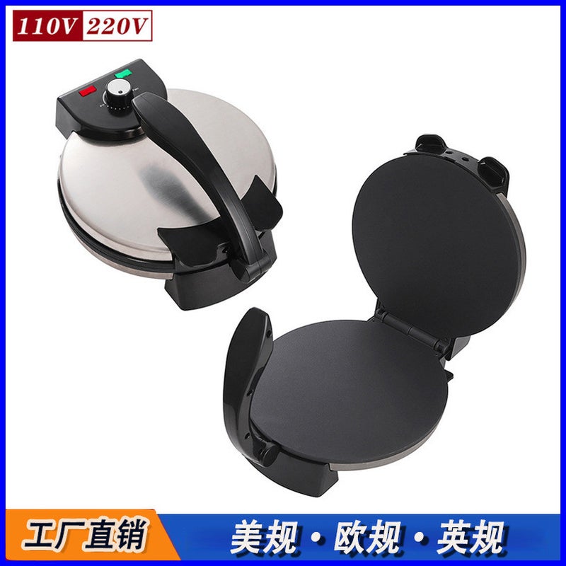 CME Electric Crepe and Pancake Maker, 1500W, 25cm Non-Stick Griddle for Roti and Spring Rolls - Image 3