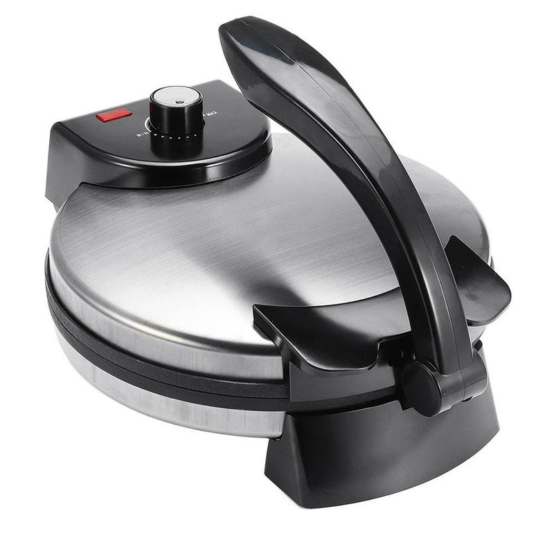 CME Electric Crepe and Pancake Maker, 1500W, 25cm Non-Stick Griddle for Roti and Spring Rolls - Image 4