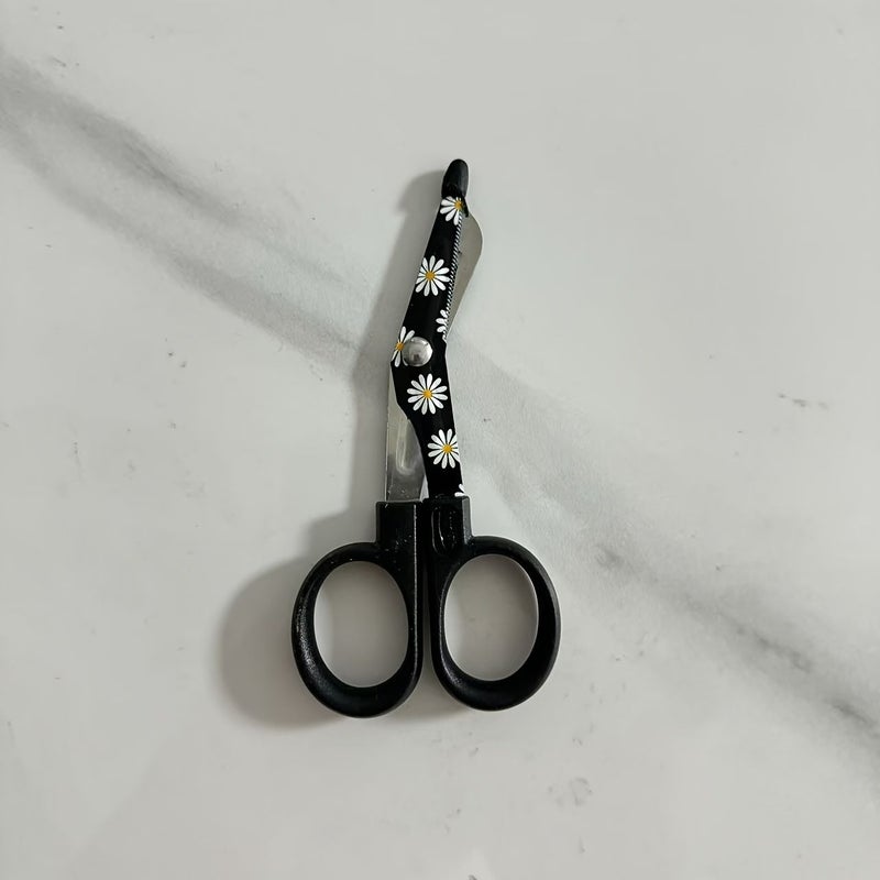 Stainless Steel Sunflower Scissors Heavy Duty Shears For Sewing Crafting Outdoor - Image 1