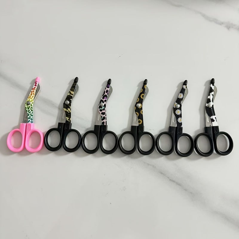 Stainless Steel Sunflower Scissors Heavy Duty Shears For Sewing Crafting Outdoor - Image 5