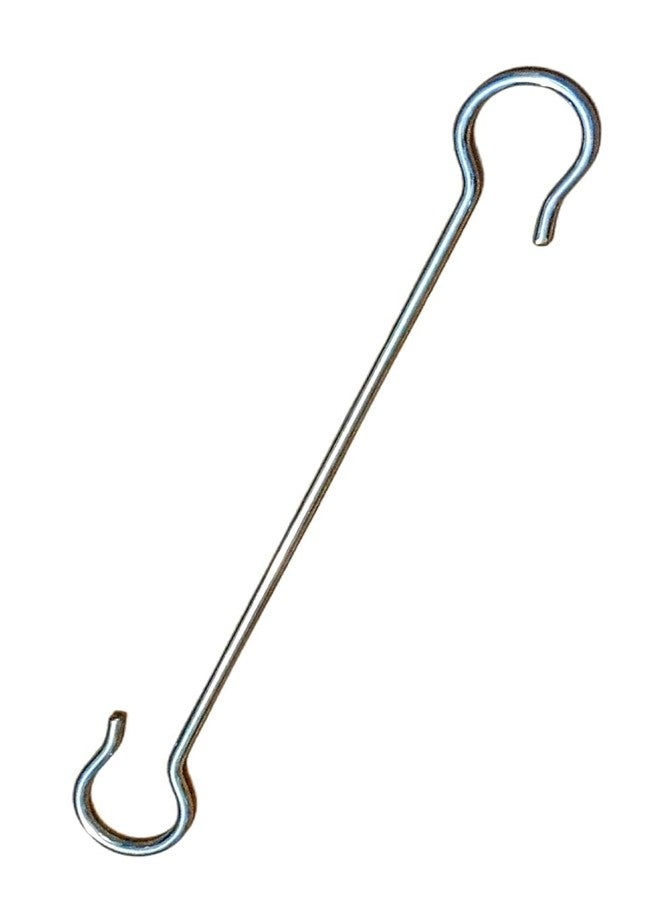 SJ SHINE Metals Kids Infant jhula Swing Cradle Hook | Stainless Steel Baby Cradle S-Hook Thottil Hook for Baby Hanging Cradle Stainless Steel Heavy Action Hook -18 Inch (Hook-18) - Image 1