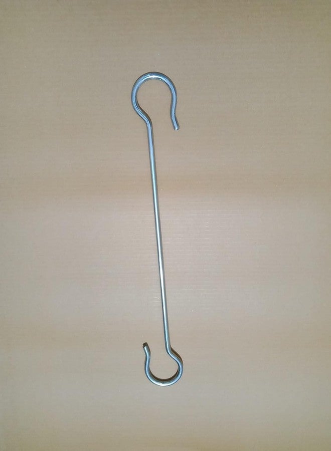SJ SHINE Metals Kids Infant jhula Swing Cradle Hook | Stainless Steel Baby Cradle S-Hook Thottil Hook for Baby Hanging Cradle Stainless Steel Heavy Action Hook -18 Inch (Hook-18) - Image 3