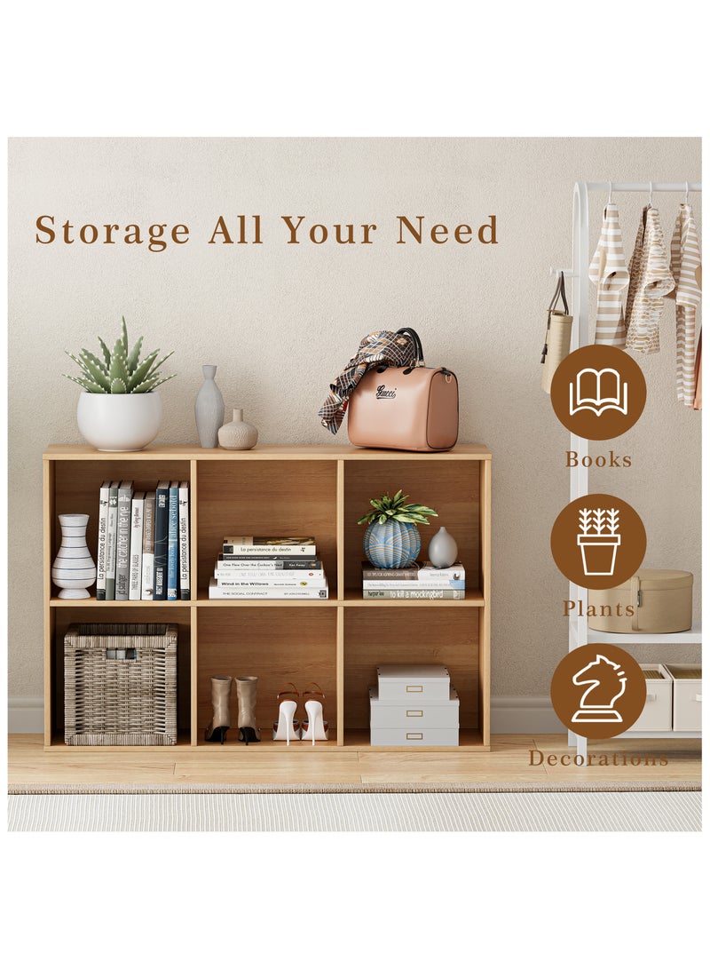 Chogori Wooden Cube Storage Organizer with Closed Back Panel, 11in Cube Shelf Opening, Bookshelf, Display Shelf,Closet Cabinet for Home and Office - Image 3