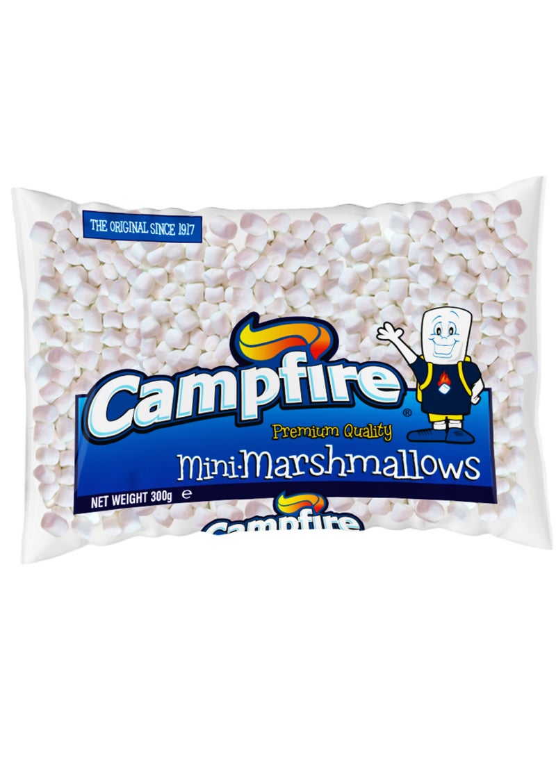 Campfire Marshmallows Mini White 300g - Image 1