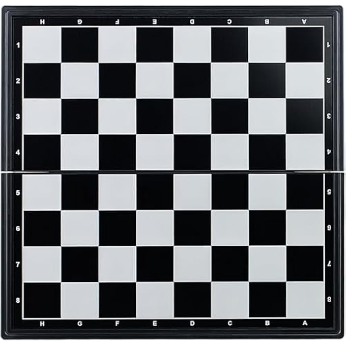 ريحني TRAVEL MAGNETIC CHESS MINI SET-7.9'', FOLDING CHESS BOARD GAME, EDUCATIONAL TOYS/GIFT FOR KIDS AND ADULTS (MINI CHESS BOARD SET-BLACK PIECES) - Image 3