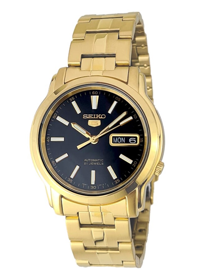 Seiko ساعة كلاسيك 21 جويلز 38 ملم من الستانلس ستيل للرجال SNKL88K1 - Image 1