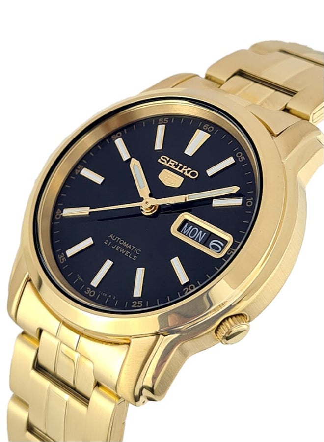 Seiko ساعة كلاسيك 21 جويلز 38 ملم من الستانلس ستيل للرجال SNKL88K1 - Image 2