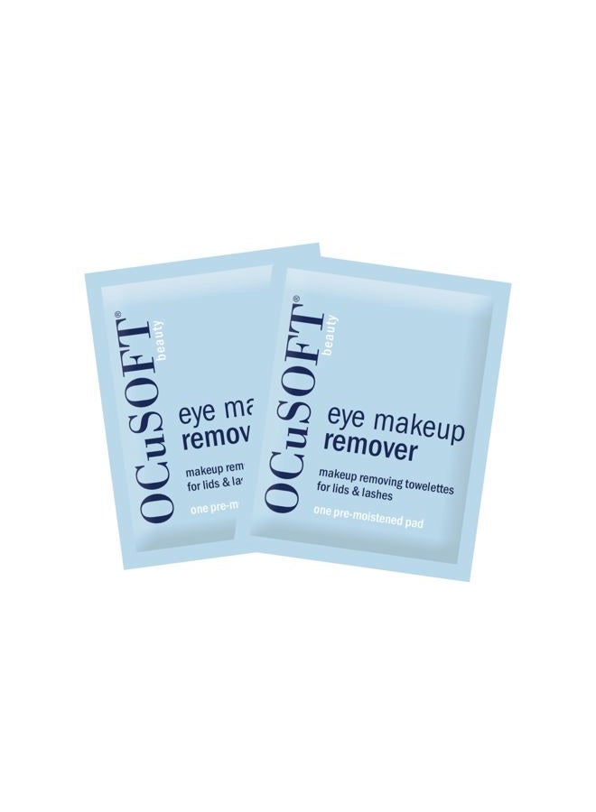 OCuSOFT Beauty Eye Makeup Remover, Individually Wrapped Makeup Removing Towelettes for the Face, Lids and Lashes, 36 Count - Image 2