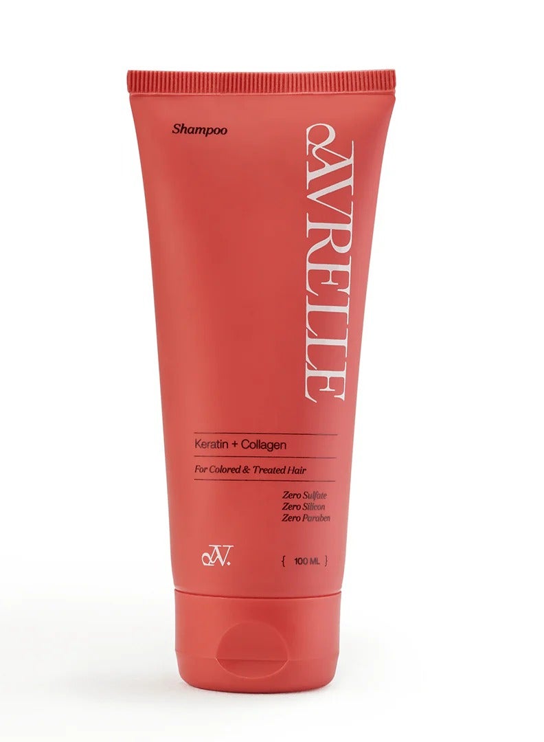 Avrelle KERATIN + COLLAGEN SULFATE FREE SHAMPOO FOR COLORED AND TREATED HAIR (travel size) 100 ml