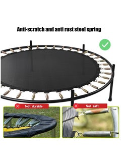 DubaiGallery Kids Trampoline with Safety Enclosure Net - 5FT Trampoline for Toddlers Indoor and Outdoor - Parent-Child Interactive Game Fitness Trampoline Toys for Gift  - Image 5