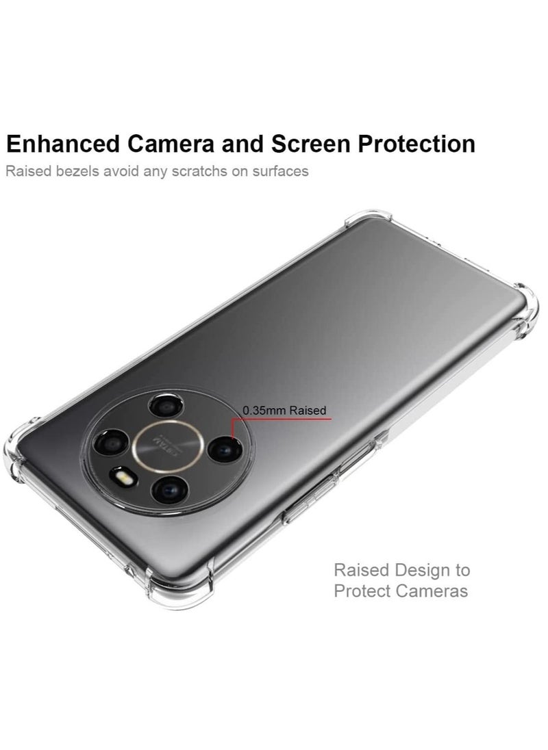 ماركة غير محددة - جراب شفاف ومضاد للصدمات لهاتف هونر اكس 9 Honor X9 - Image 1