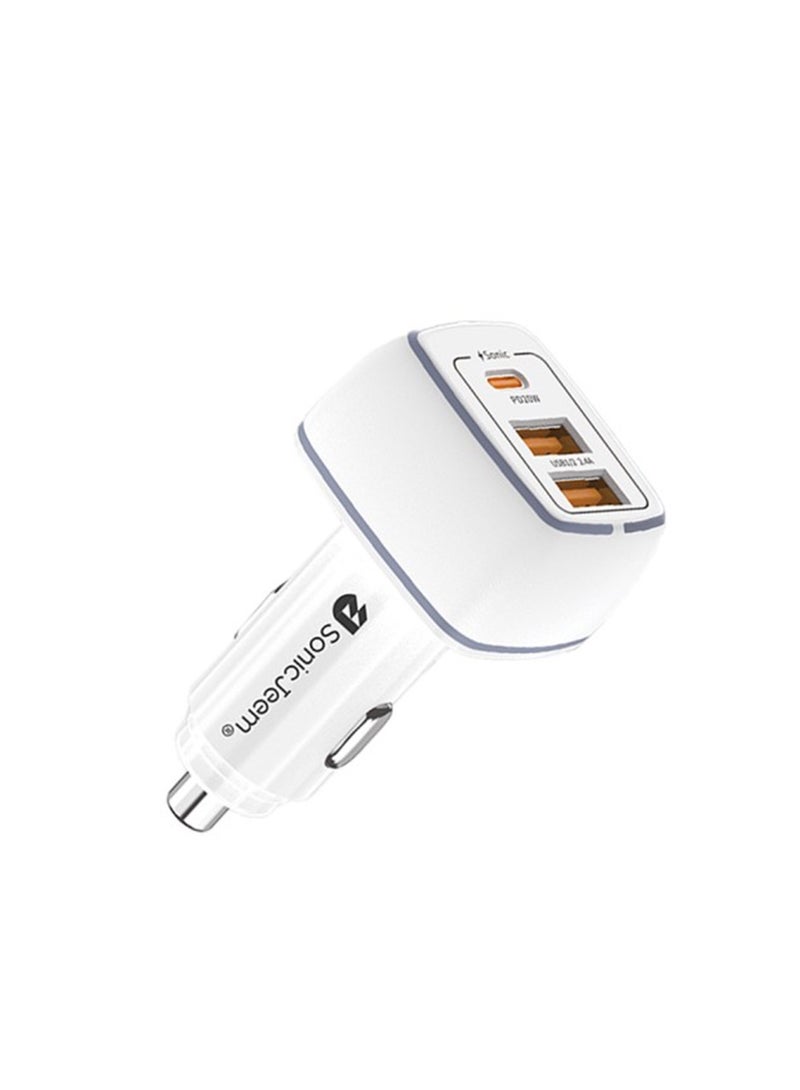 SONIC JEEM SONIC JEEM HUMMER CAR CHARGER FAST CHARGING (SJ203A) - Image 2
