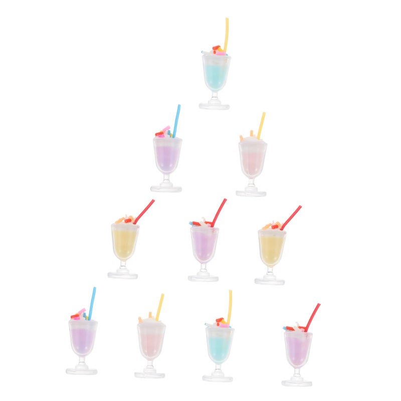 Miniature DIY Ice Cream Cup Model Dollhouse Decor Accessories For Crafting - Image 2