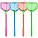Coopay 4 Pieces Fishing Net Catching Bug Fish Butterfly Nets Beach Toys for Kids Outdoor Playing Blue Red Orange Green - Image 3