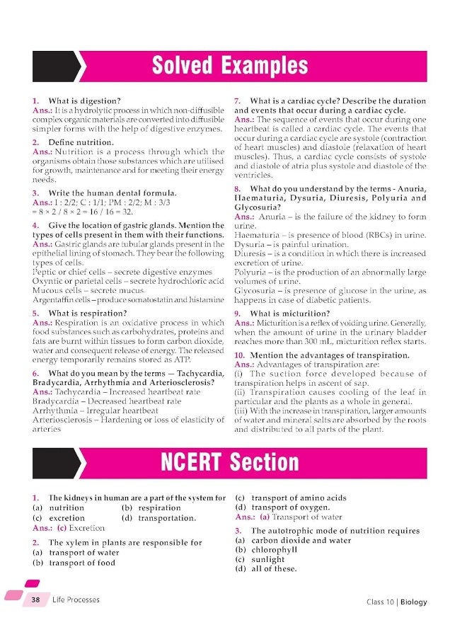 MTG Foundation Course Class 10 Biology Book - Your Companion to Crack NTSE-NVS-KVPY-BOARDS-NEET-NSO Olympiad, Based on Latest Pattern-2023 MTG Editorial Board  - Image 5