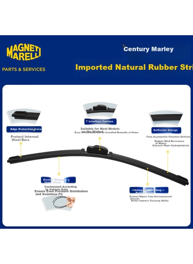 Magneti Marelli Vv7 Windshield Wiper Blade, Wey Vv7 Rubber Strip, Wey Car Boneless Original Front Wiper Blade, 23/19 - Image 3