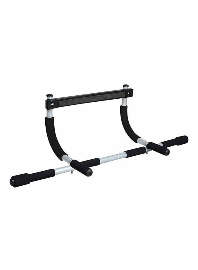 Endless EL1037 Stainless Steel Curved Pull-Up Bar – Wall-Mounted with Anti-Skid Cushion Grip for Home and Gym Use - Image 1