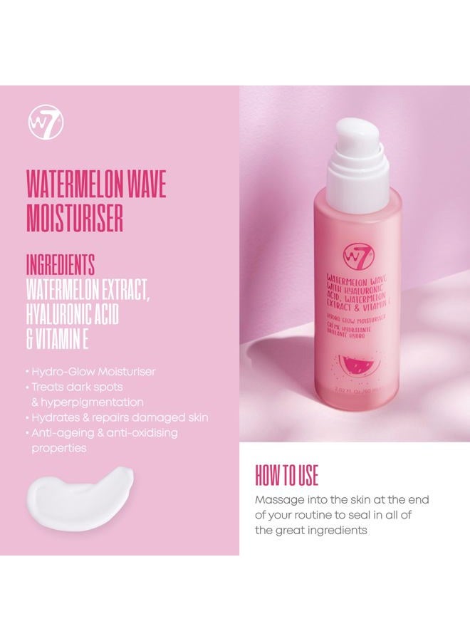 W7 Skin Refresh Skincare Set | Face Cleanser, Toner, Serum & Moisturizer | Hydrating & Glow Boosting Routine | Full Size, Long Lasting Products to Use at Home - Image 5