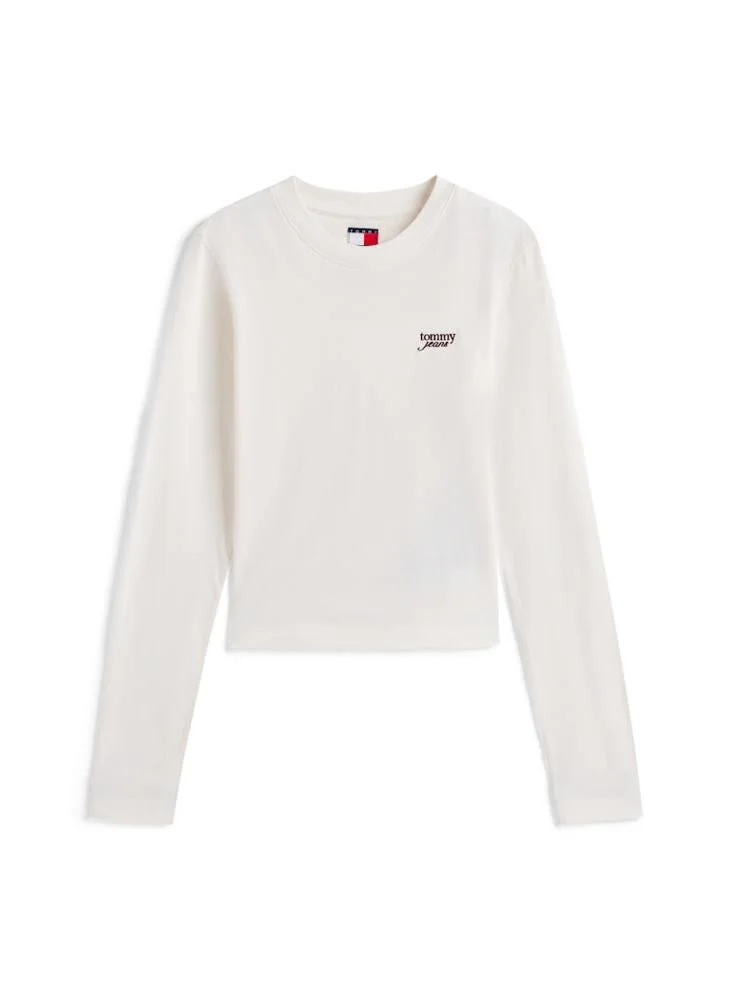 TOMMY JEANS  Logo Crew Neck T-Shirt for Women | Best Price UAE