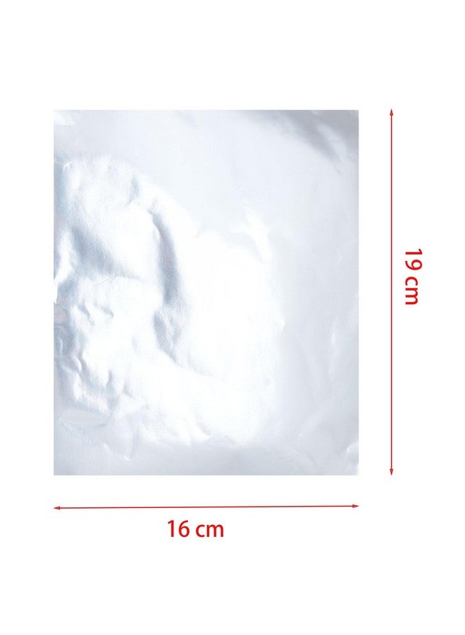 SOWAKA 50 Pcs Foil Chocolate Wrapper 16 x 19 cm Large Candy Bar Wrapping for Christmas Wedding Birthday Baby Shower Parties Homemade Candies Sweets (Silver - 19 x 16) - Image 2