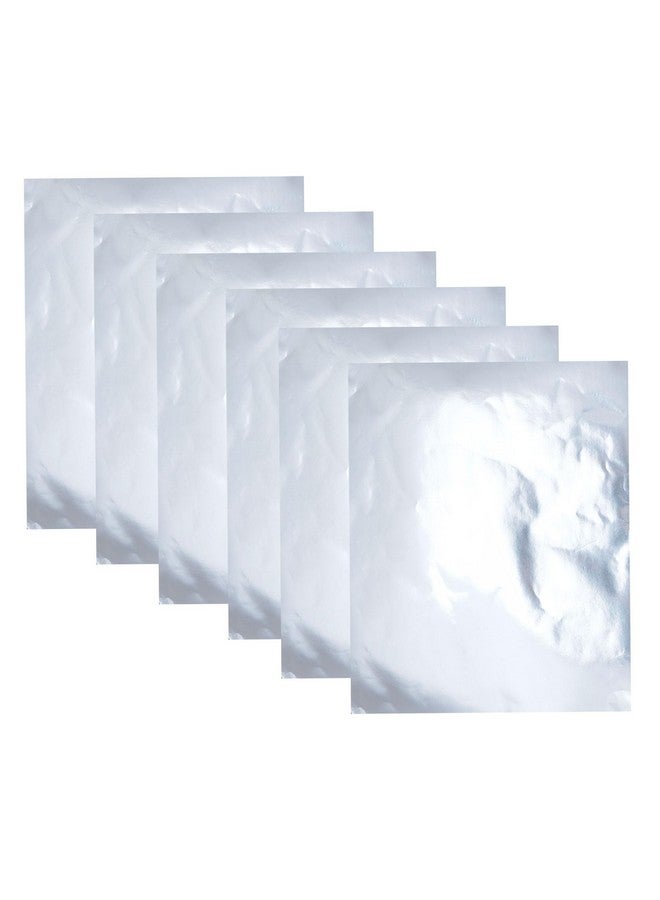 SOWAKA 50 Pcs Foil Chocolate Wrapper 16 x 19 cm Large Candy Bar Wrapping for Christmas Wedding Birthday Baby Shower Parties Homemade Candies Sweets (Silver - 19 x 16) - Image 1