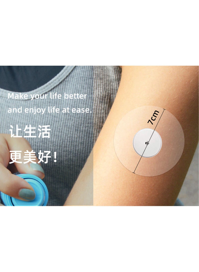 Fixic Freestyle Adhesive Patch 20 PCS – Good for Libre – Enlite – Guardian – NO Glue in The Center of The Patch – Pre-Cut Back Paper – Long Fixation for Your Sensor - Image 3