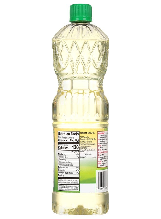 Crisco Pure Canola Oil, 40 Fluid Ounce - Image 2