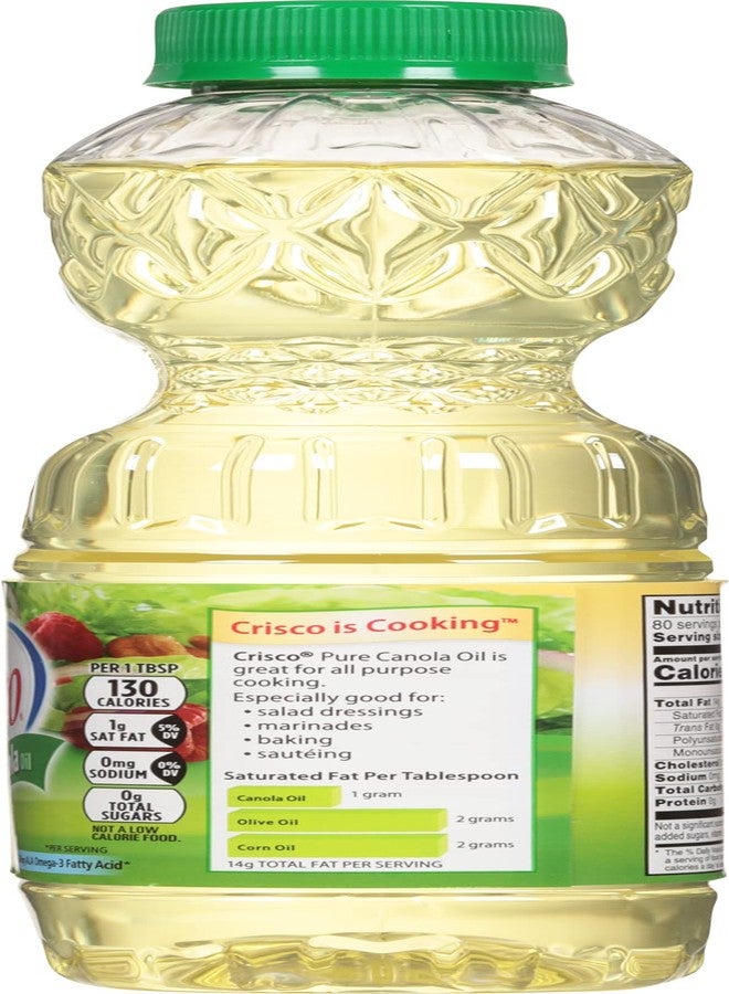 Crisco Pure Canola Oil, 40 Fluid Ounce - Image 3