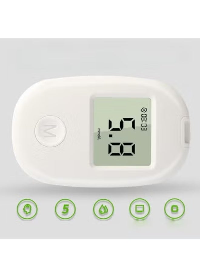 Fully Automatic Portable Blood Glucose Meter, Accurate and Easy to Use Diabetes Testing Device with 50 Test Strips, Lancet Pen and 50 Lancets, Fast Results, Memory Storage and Code Free Operation - Image 2