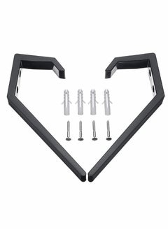 Excefore Helmet Holder Helmet Holder Hook Jacket Bags Wall Mount Cloth Display Rack Hanger 2PCS  - Image 4