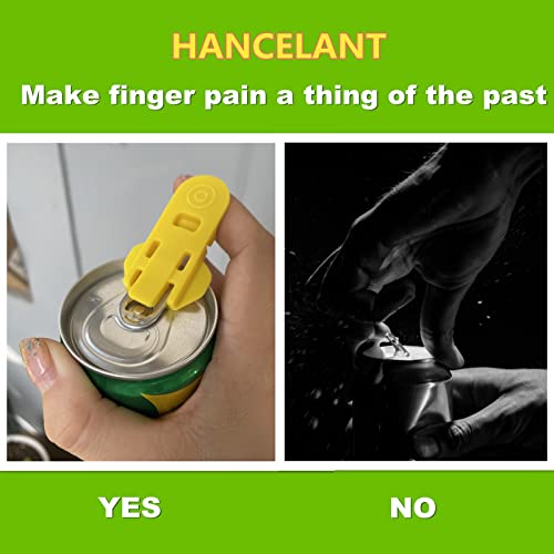 HANCELANT Manual Easy Can Opener, 6 Pack Colorful Soda Beer Can Opener & Beverage Can Cover Protector, Premium Plastic Shields Can Openers for Pop, Coke, Beer, Soda, Drink Aluminum Beverage - Image 5